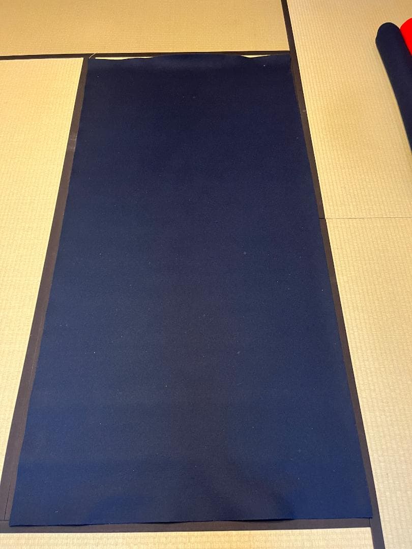 紺　毛氈　2本セット