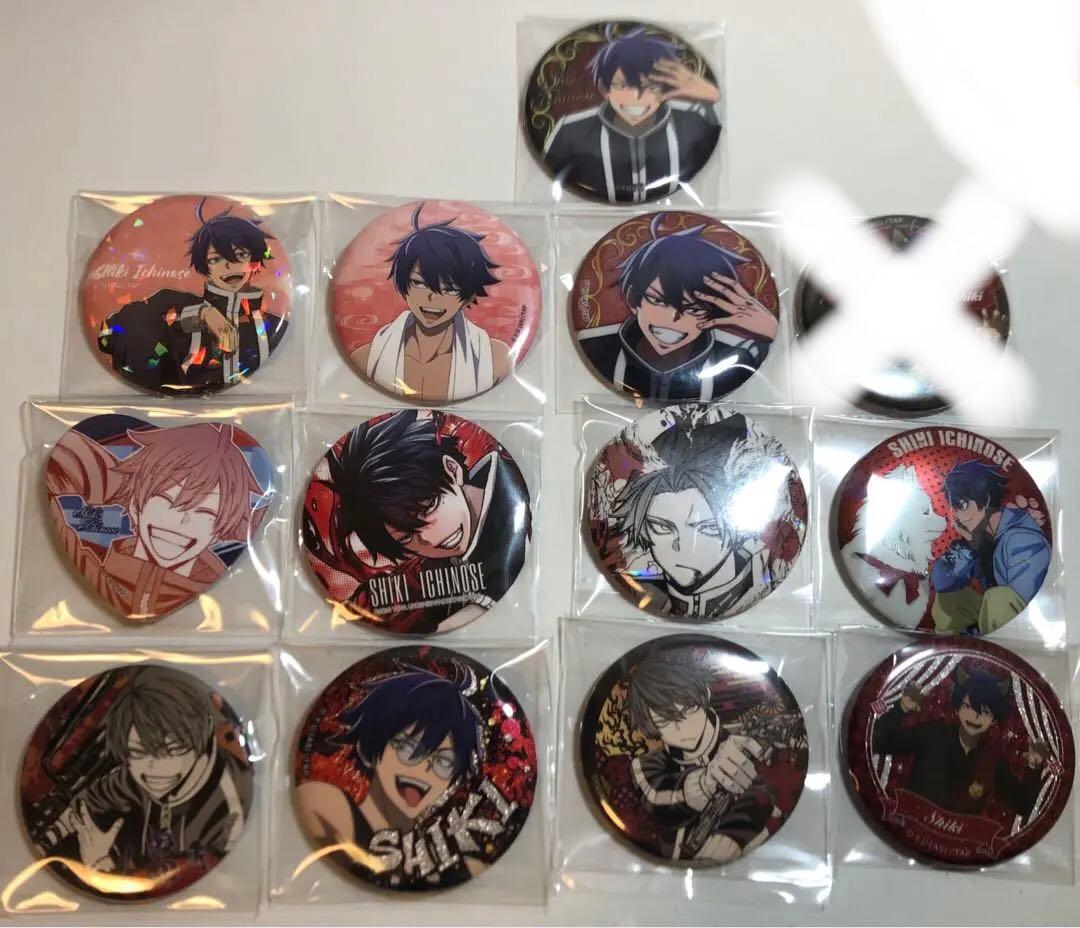 21点 一ノ瀬四季 桃源暗鬼 缶バッジ セット マズル ホログラム 原作