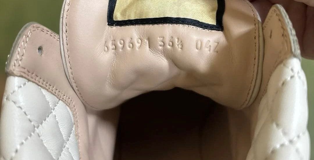 【超美品】グッチGGスプリーム アンクルブーツ36 1/2 23.5cm