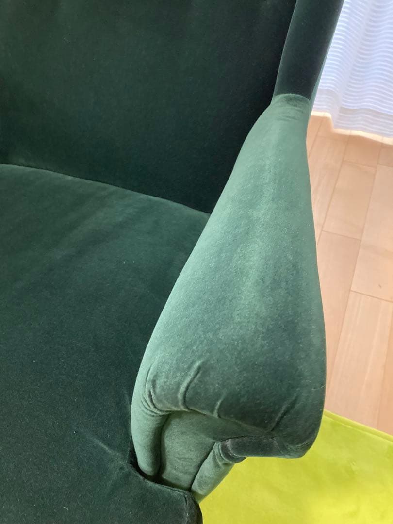 【IKEA】STRANDMON ストランドモン／ウイングチェア ／ダークグリーン