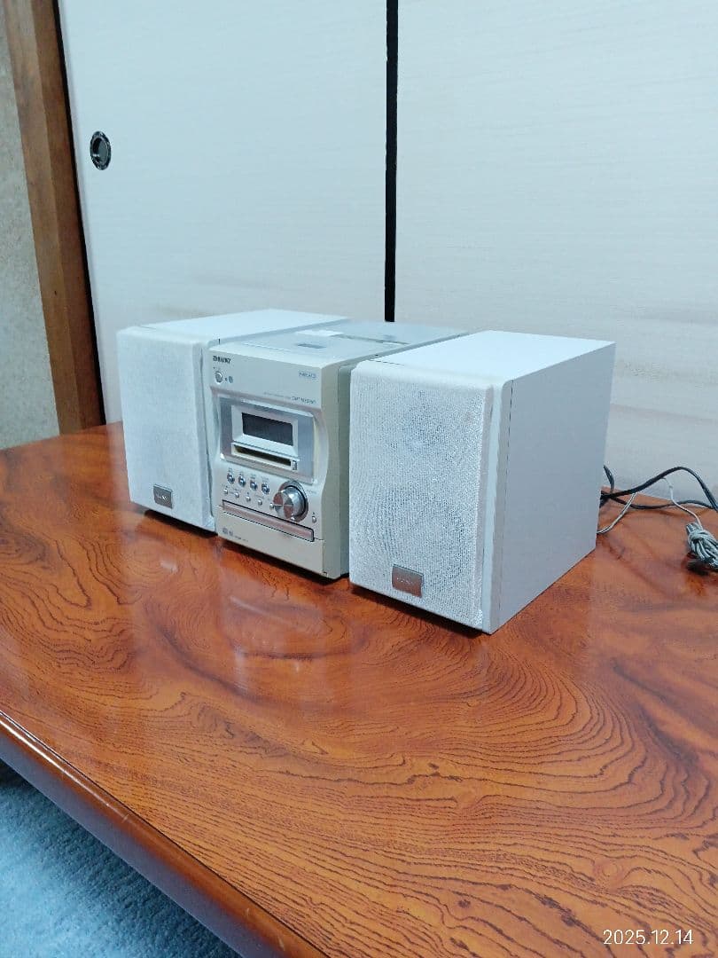 コンポシステム CD・MD・カセットデッキ搭載　福徳重号