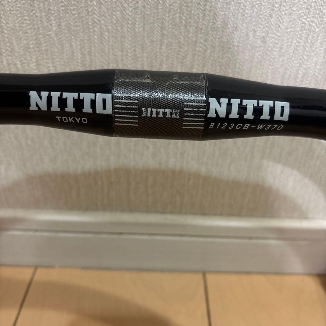 カーボンハンドル　ニットー　NITTO 370mm