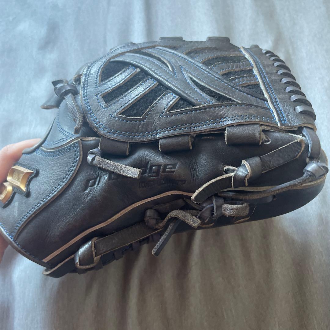 プロモデル 硬式グローブ ダークブラウン 右手用