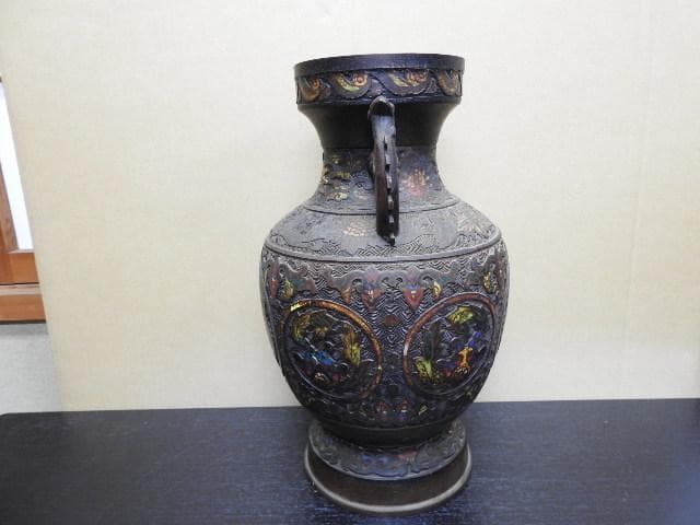 七宝花瓶　MA352