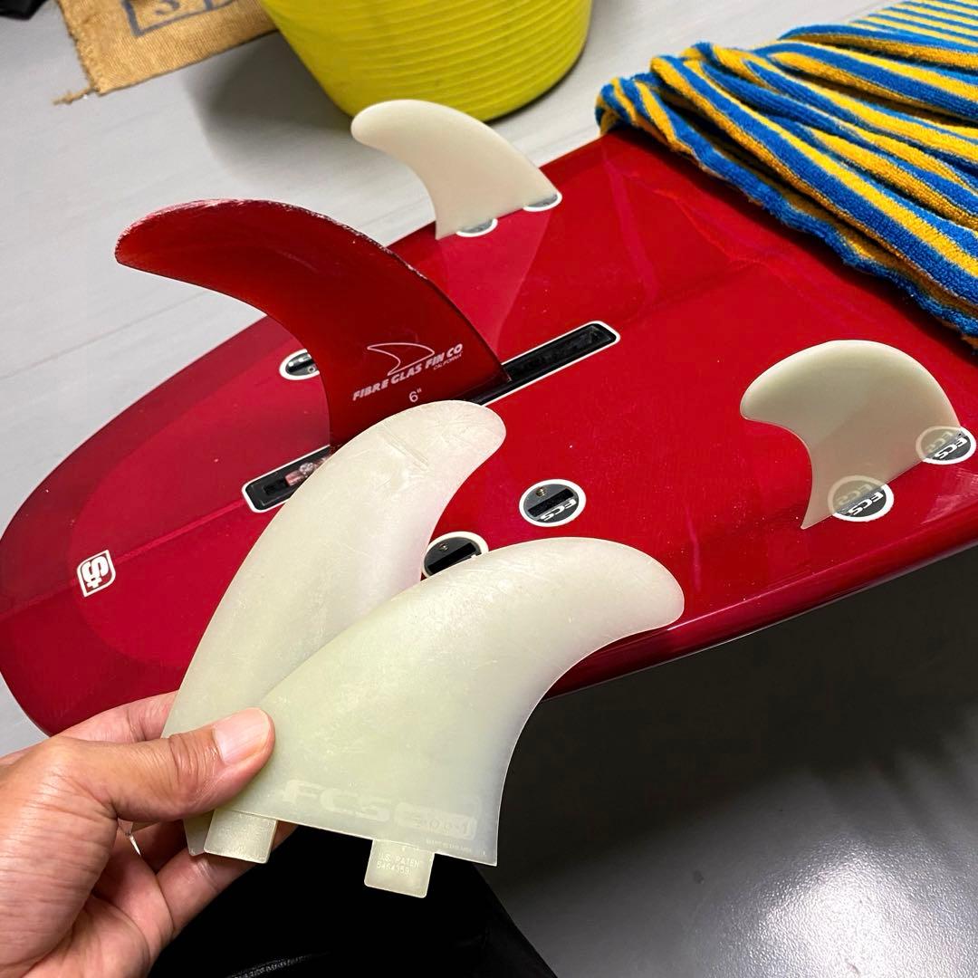 ファンボード シングルフィン+4フィン