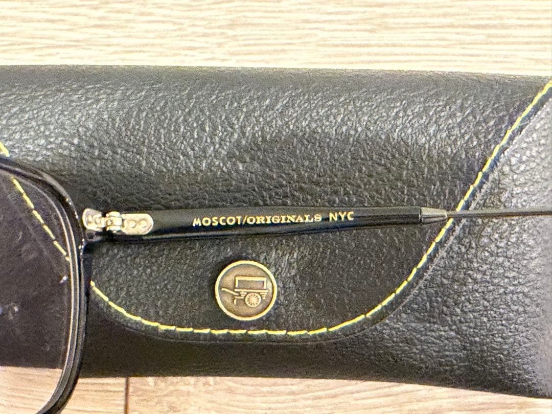 メガネ・老眼鏡 MOSCOT GENUG blak