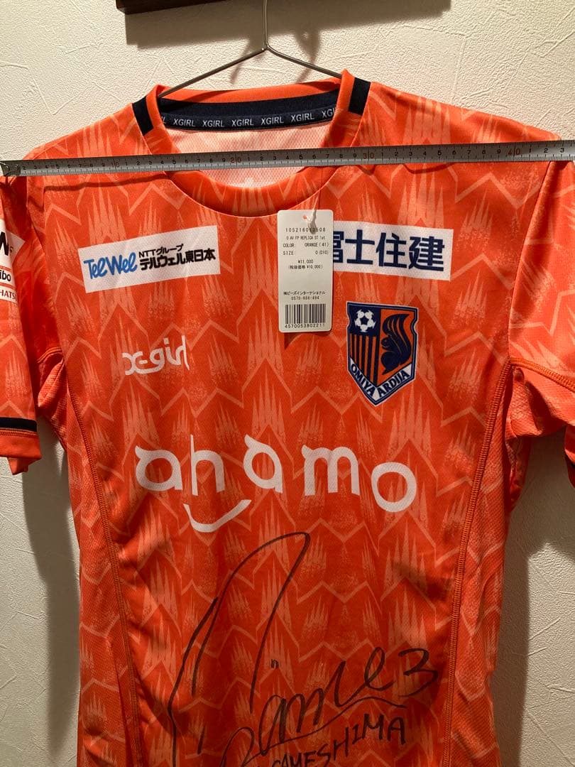 大宮アルディージャVENTUS ユニフォーム 鮫島彩直筆サインユニフォーム