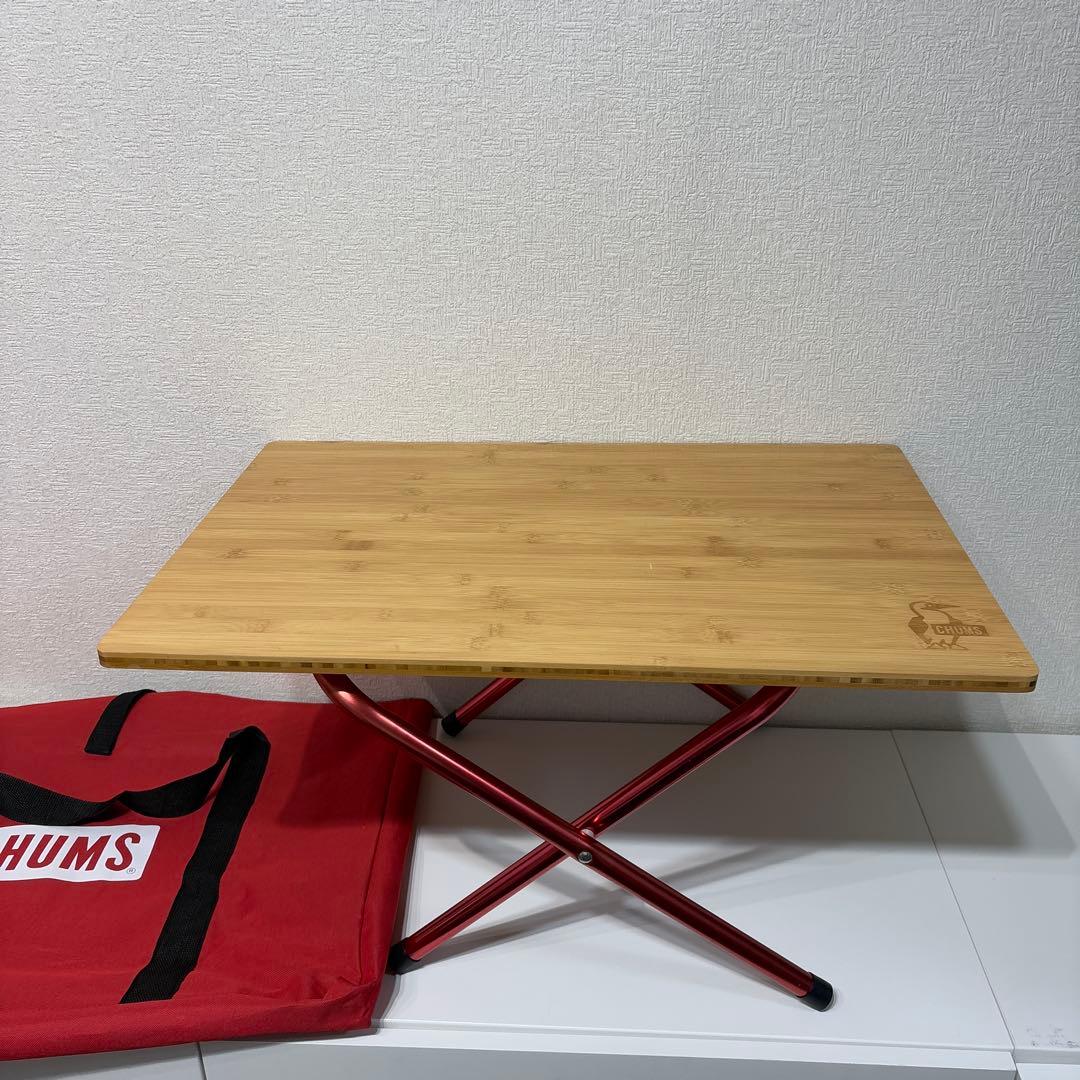 CHUMS チャムス バンブー ローテーブル 折り畳み アウトドア キャンプ