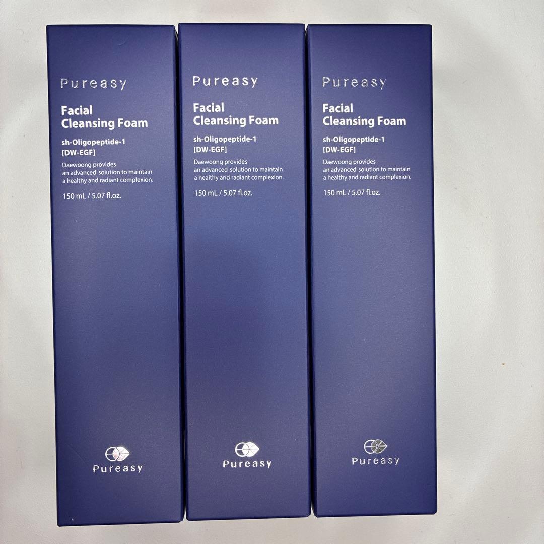 Pureasy フェイシャルクレンジングフォーム 150ml×3本