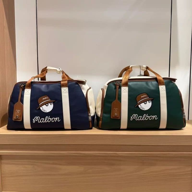 即発送●マルボンゴルフボストンバッググリーン