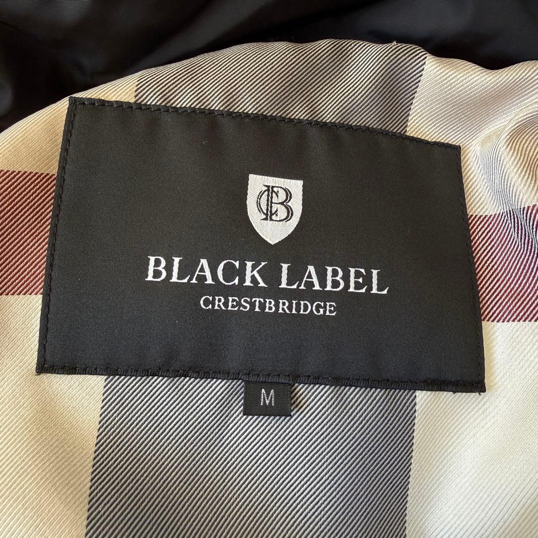 ブラックレーベル　ダウン　ジャケット　黒　S〜M相当　美品　バーバリー