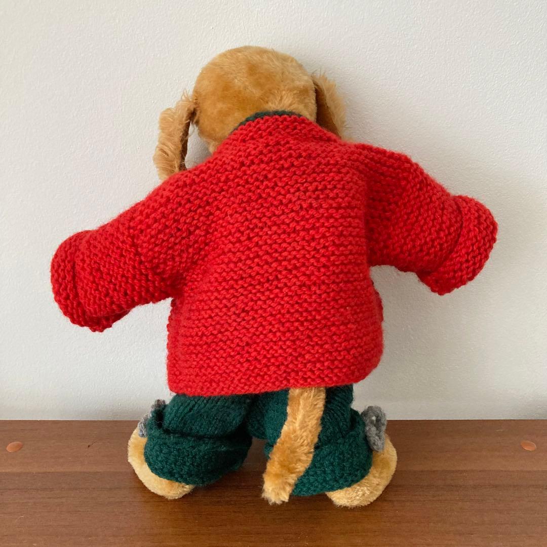 ダックスフント　犬　ぬいぐるみ　ダックス　南ドイツ　シュコー　ヴィンテージ