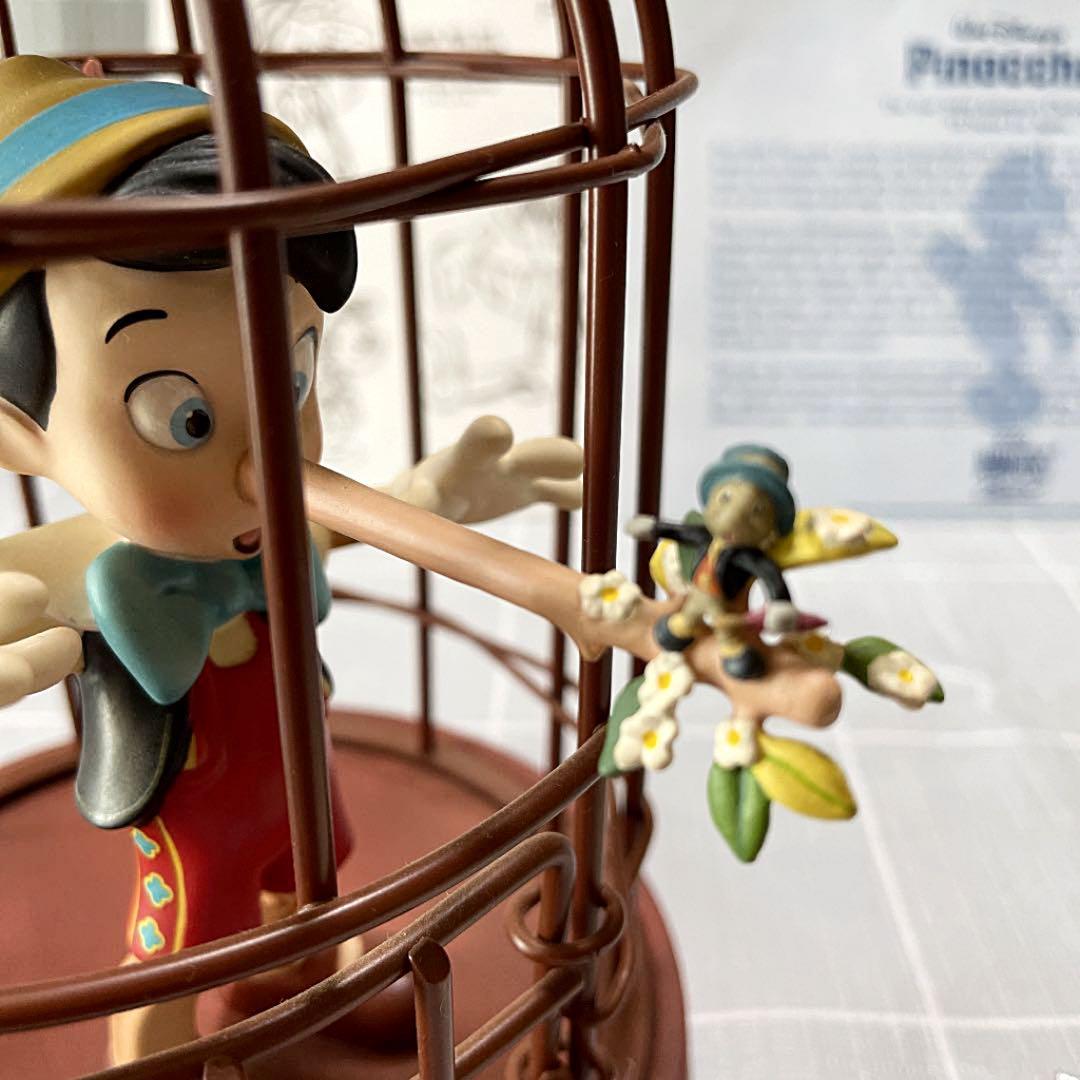 WDCC ディズニー ピノキオ ピノキオ&ジミニークリケット フィギュア 陶器製
