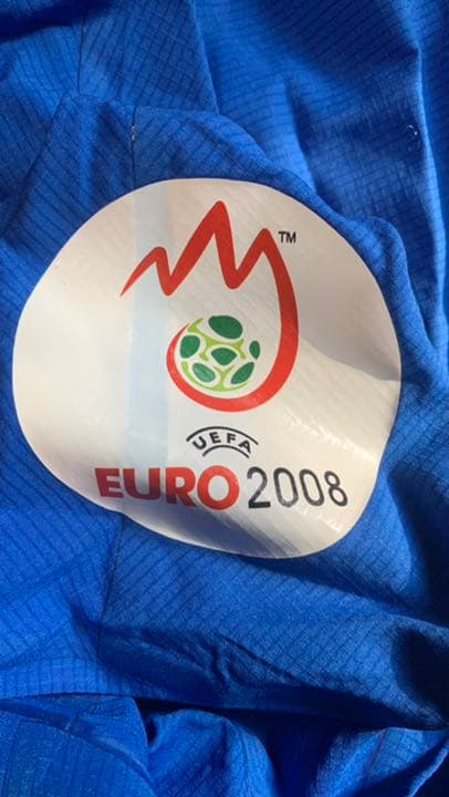 イタリア代表ファビオカンナバーロ EURO2008予選 選手支給品ユニフォーム