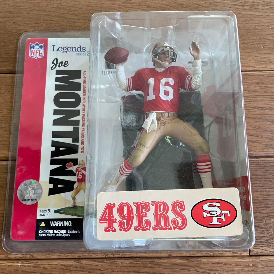 Joe Montana 49ERS フィギュア Legends Series 2