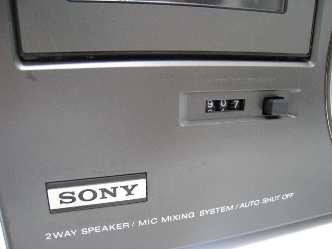 専用カバー付 SONY レトロラジカセ CF-1980ii