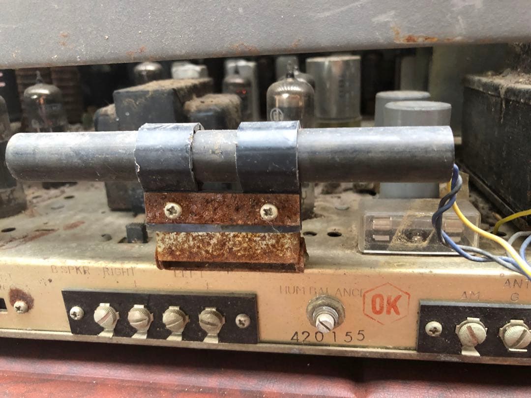 TRIO 真空管式ラジオ W X-333(J055)