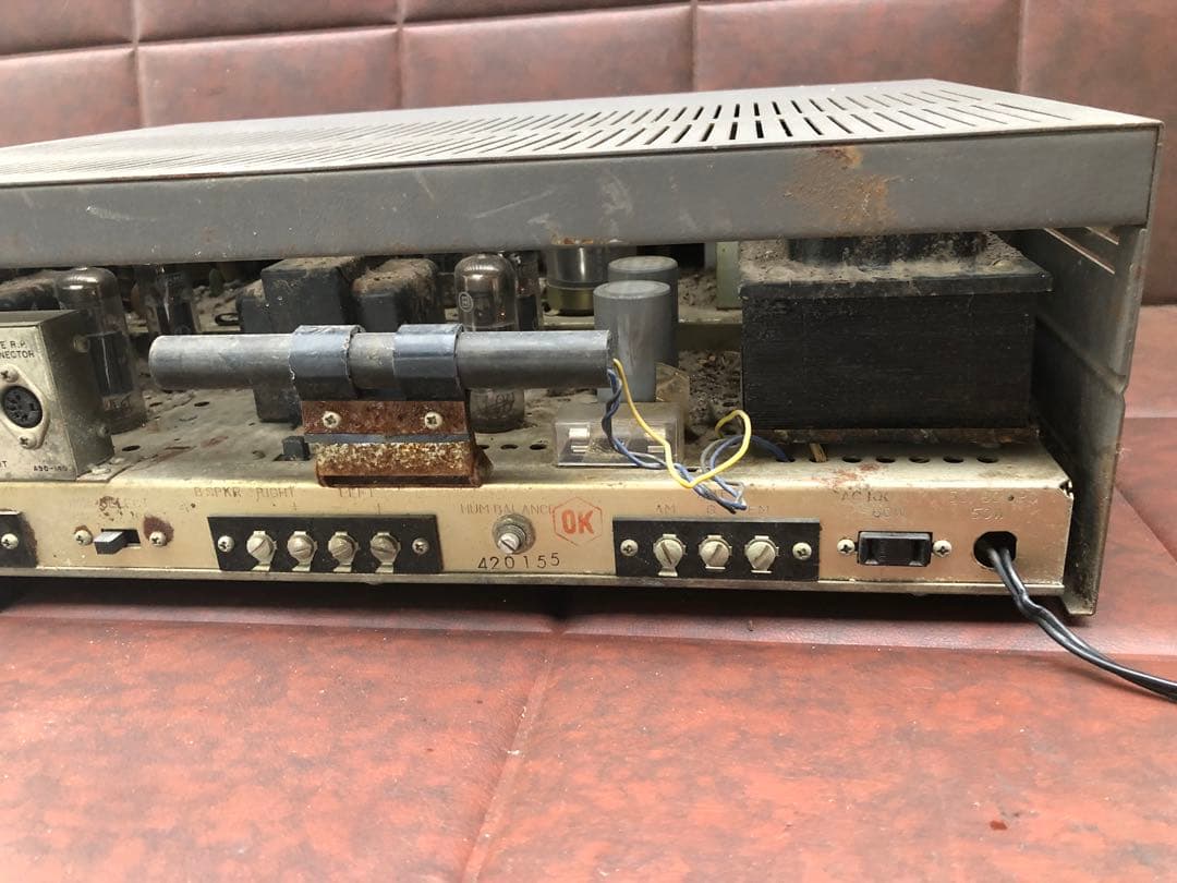 TRIO 真空管式ラジオ W X-333(J055)