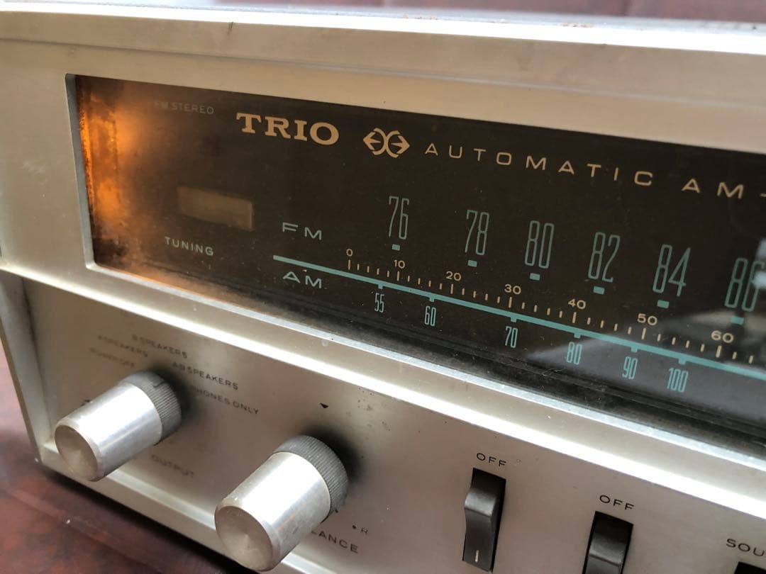 TRIO 真空管式ラジオ W X-333(J055)