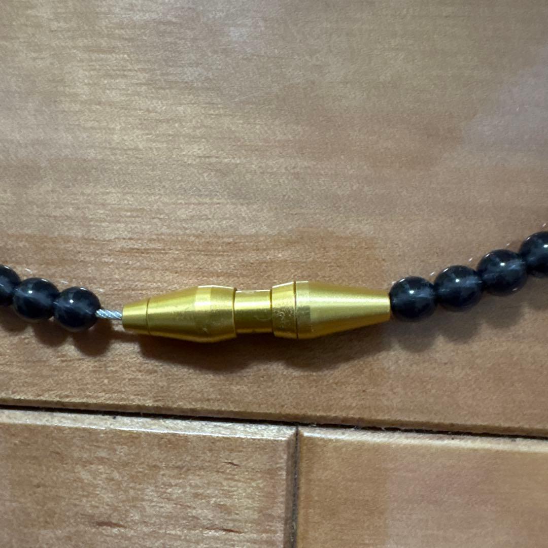 ファイテン　ネックレス　ネックEX クリスタルタッチ　ゴールド　45cm