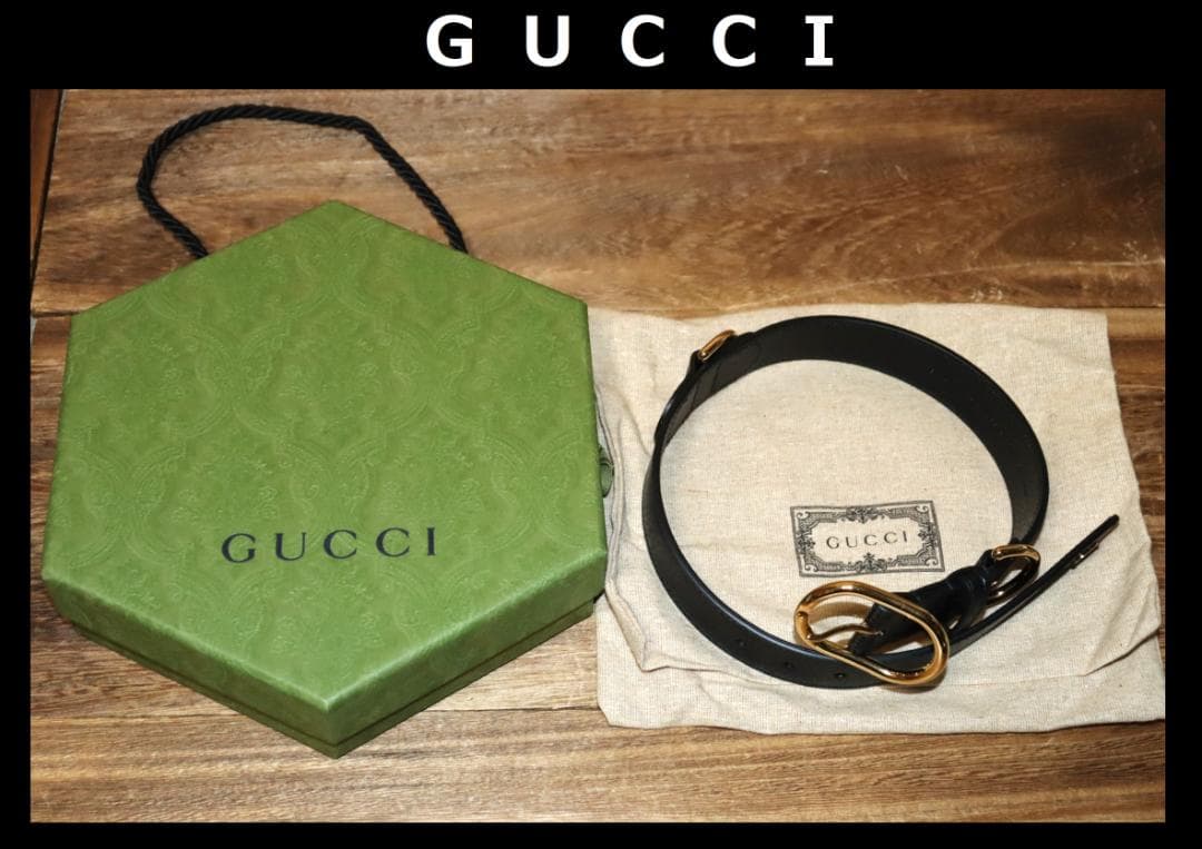 新品 GUCCI ペットコレクション インターロッキングG 首輪 (XL)　Ⓗ