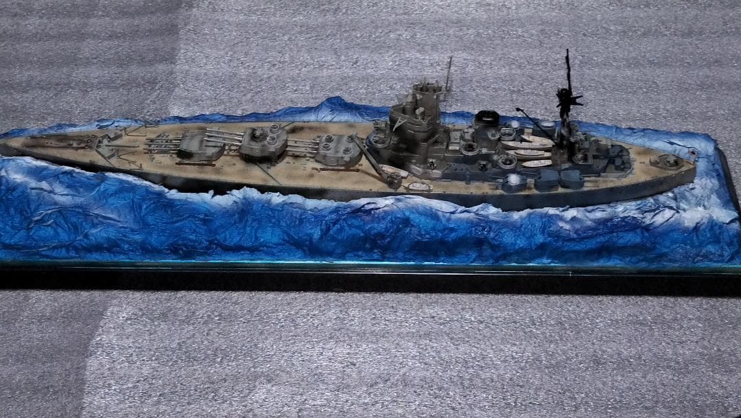 [プラモデル完成品] 1/700 戦艦ネルソン