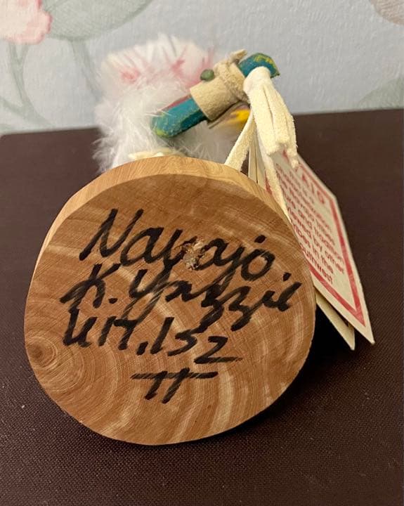 ネイティブアメリカンナバホ族　カチナ人形