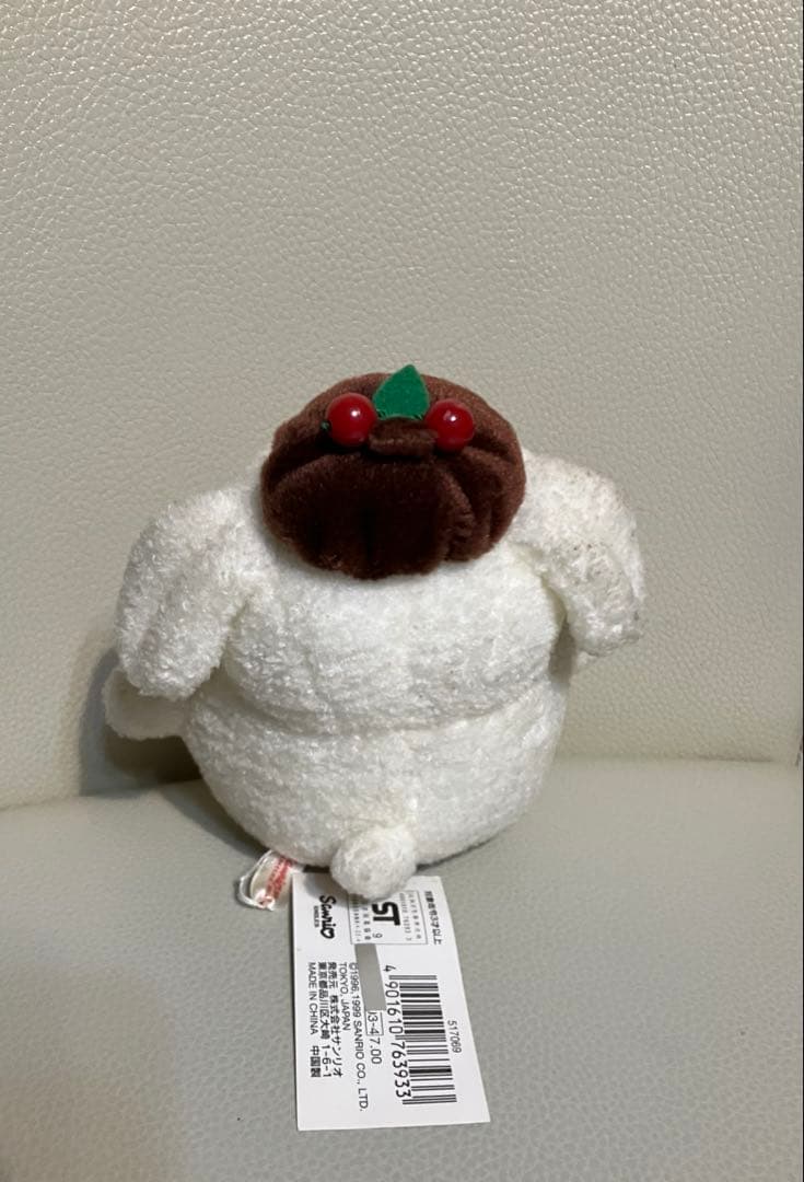 ポムポムプリン　ミルクプリン　ぬいぐるみ