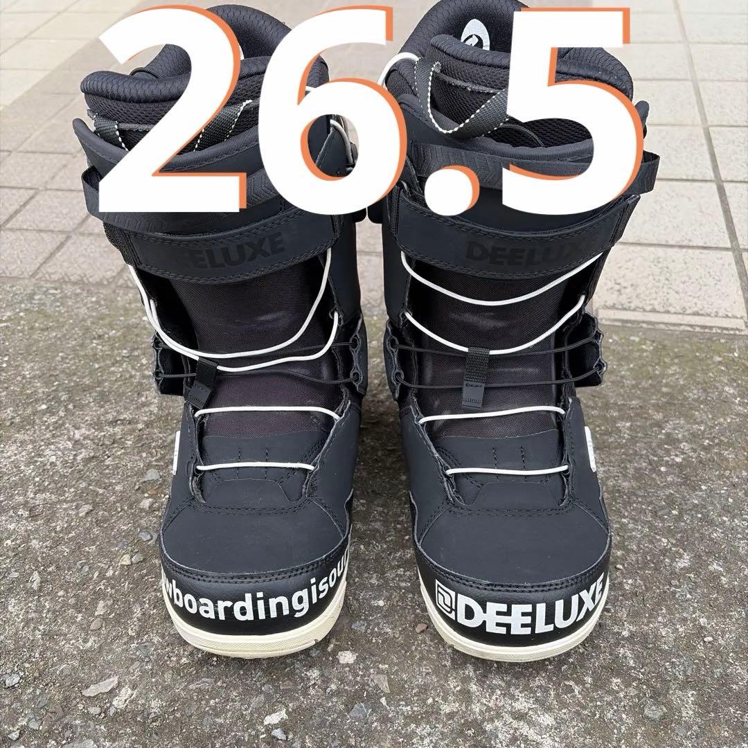 DEELUXE スノーボードブーツ ブラック　TEAM ID 26.5