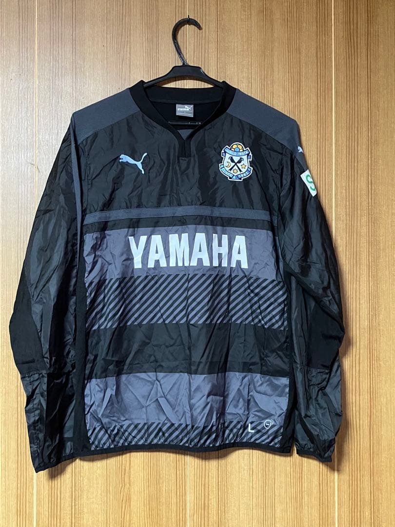 クラブ支給品！ジュビロ磐田　上ナイロン　ピステ　ヤマハロゴ Lサイズ