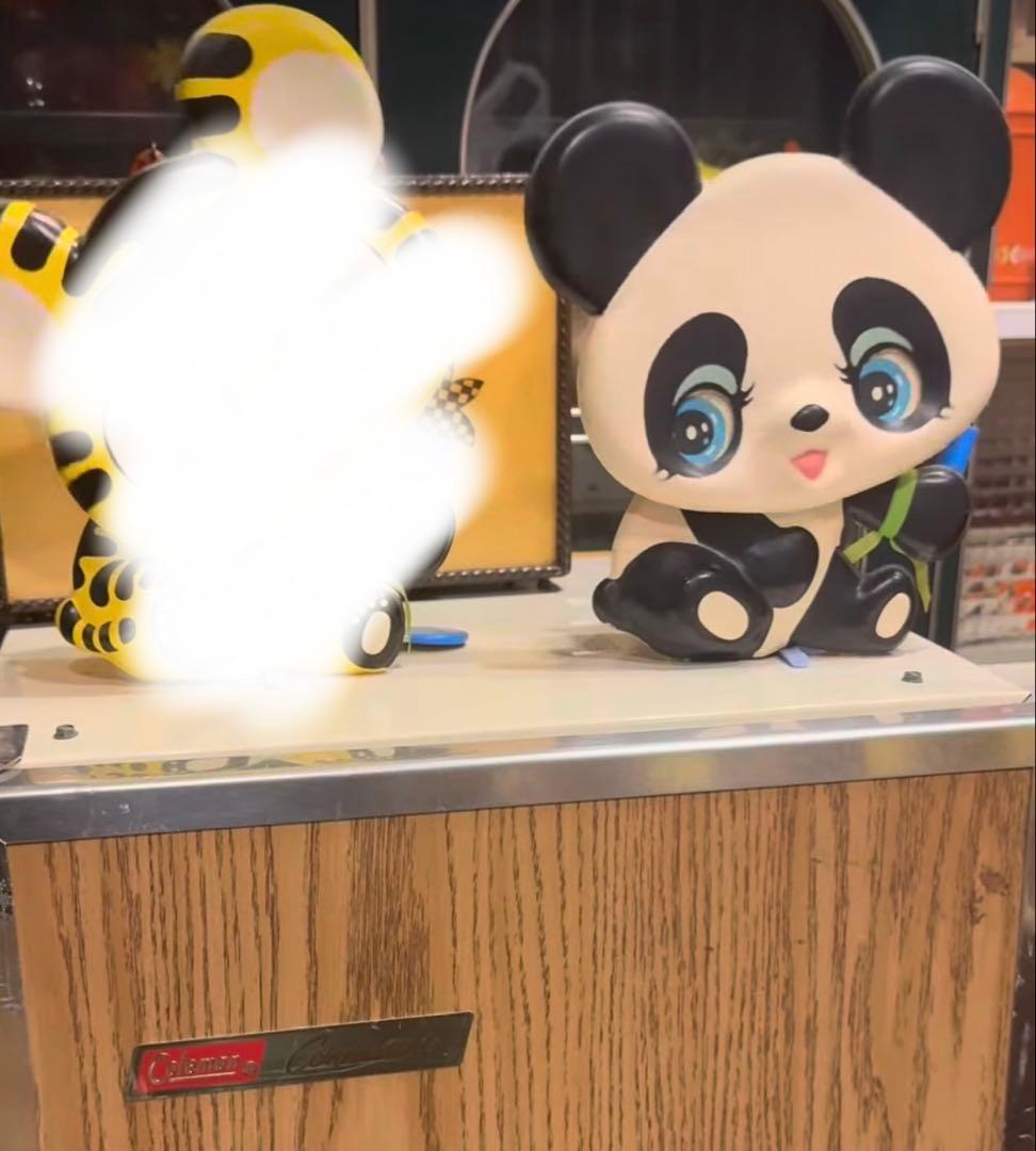 お知らせパンダ　昭和レトロ　昭和レトロポップ