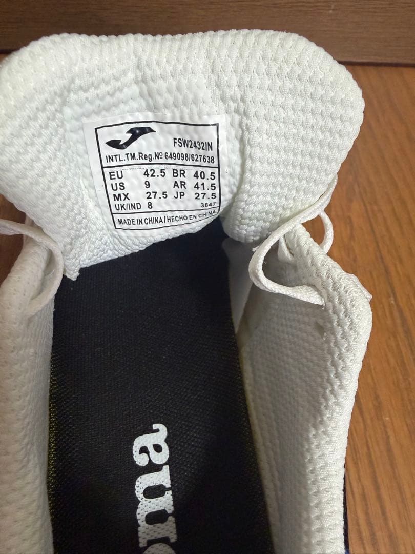 Joma ホマ FS Reactive インドア フットサル 27.5cm