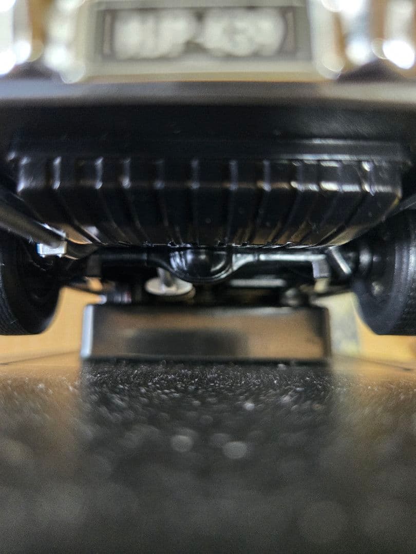 aki　1976フォード「グラン・トリノ」1/18とリーガルネームタグ