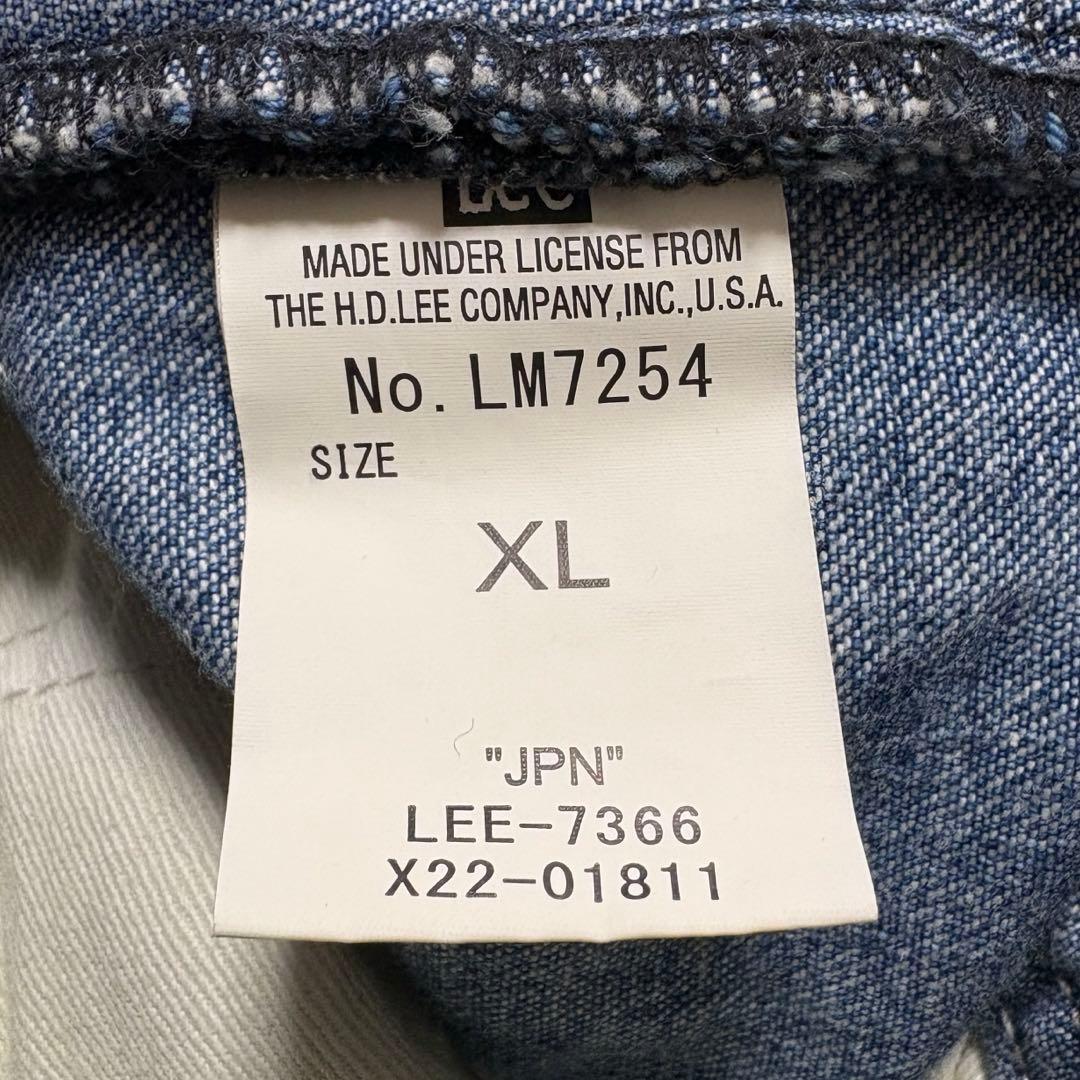 Lee DUNGAREESデニムオーバーオール サロペット ヴィンテージ加工