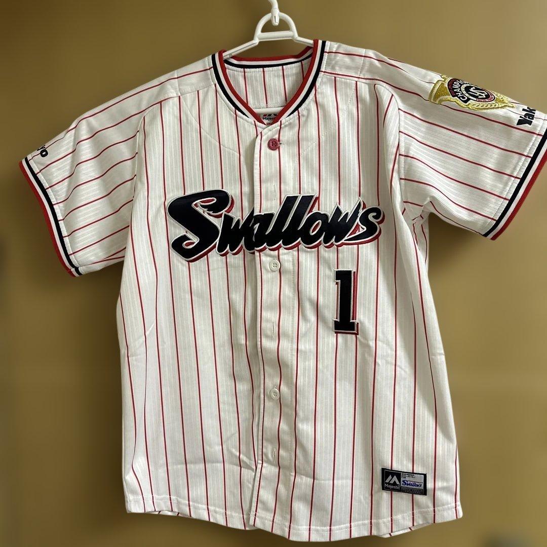 東京ヤクルトスワローズ #1 山田哲人 2021年優勝記念ユニホーム Sサイズ