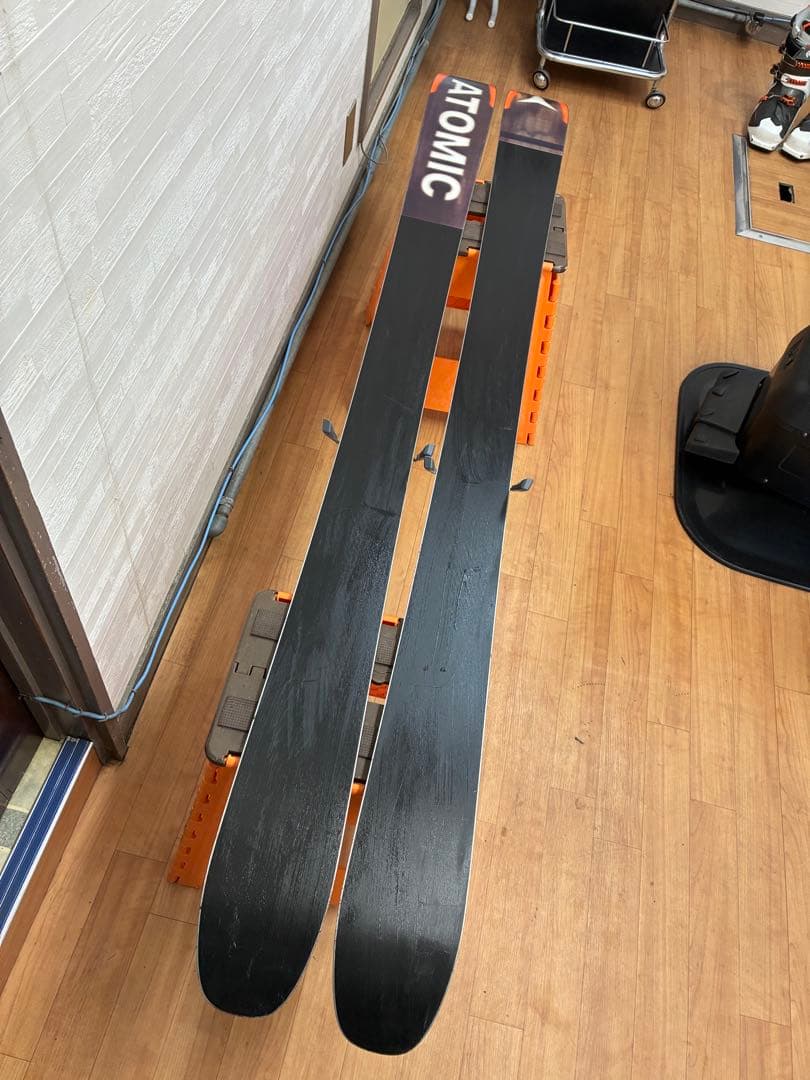 山スキー、ATOMIC バックランド102 G3ビンディング&ポモカシールセット