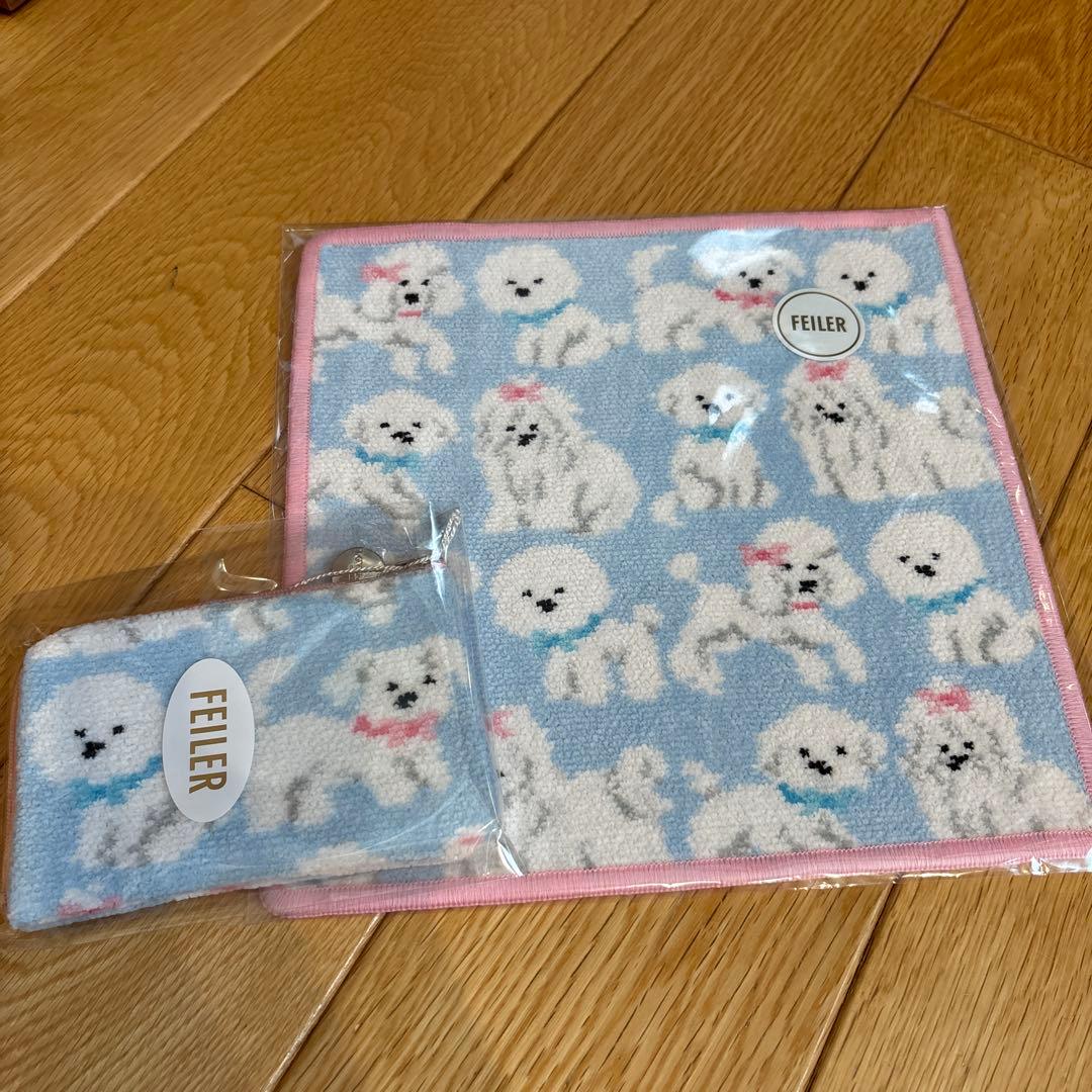 FEILER もふもふわんちゃん　セット