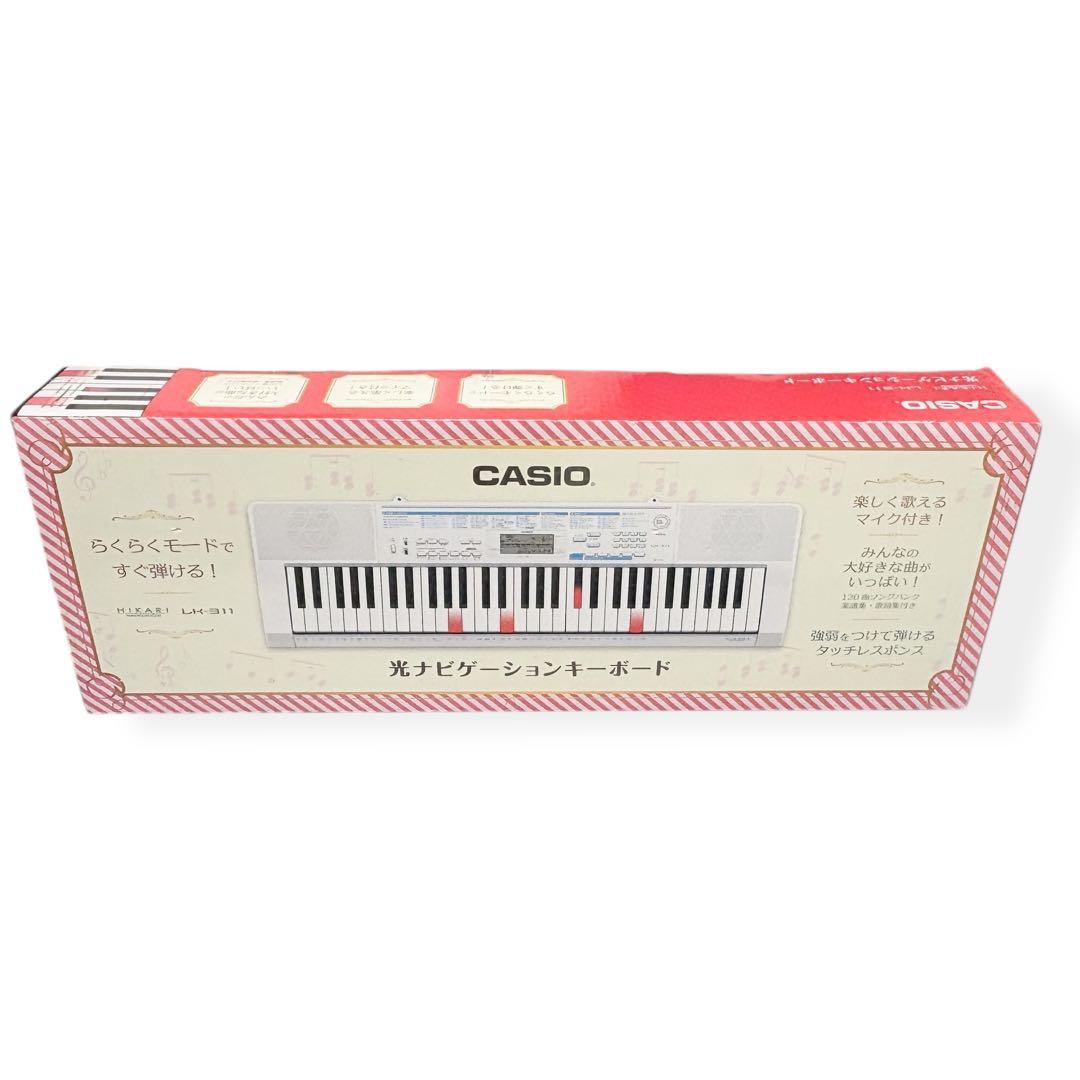 【美品】CASIO 光ナビゲーションキーボード LK-311 カシオ