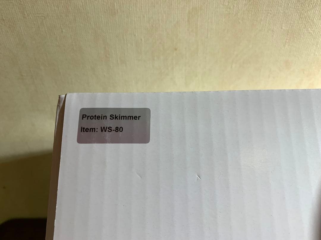 【コスパ抜群】ハングオンタイプ　プロテインスキマー ws-80 300l対応