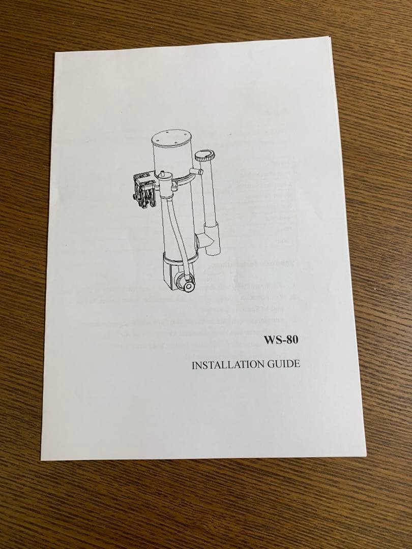 【コスパ抜群】ハングオンタイプ　プロテインスキマー ws-80 300l対応