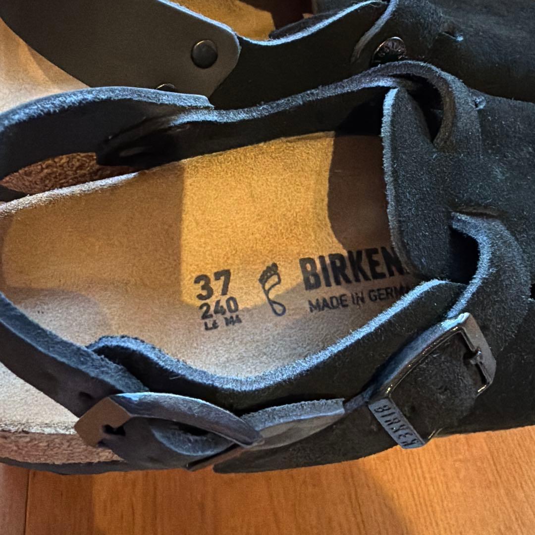 新品【ビルケンシュトック】TOKIO トキオ　37 （24.0）スエードブラック