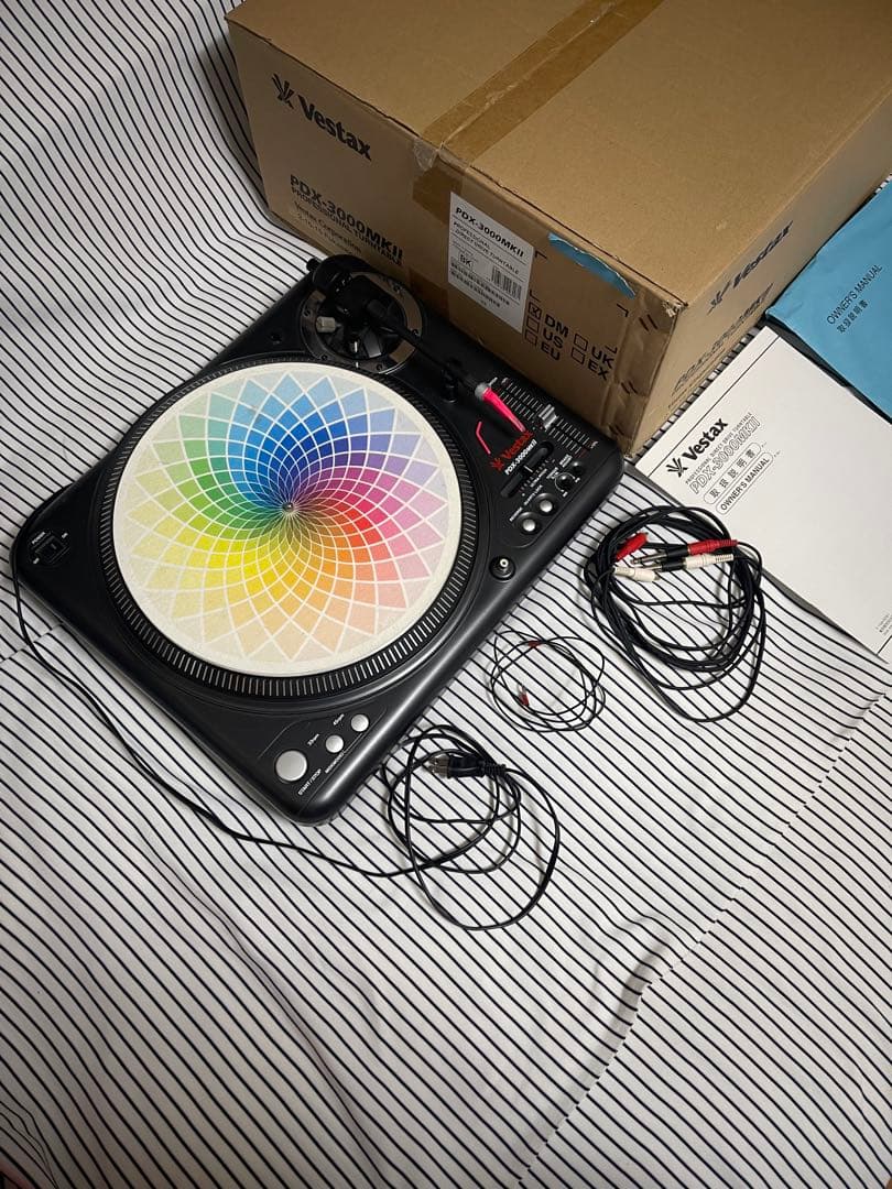 Vestax PDX-3000MKII ターンテーブル DJ機材 ベスタクス