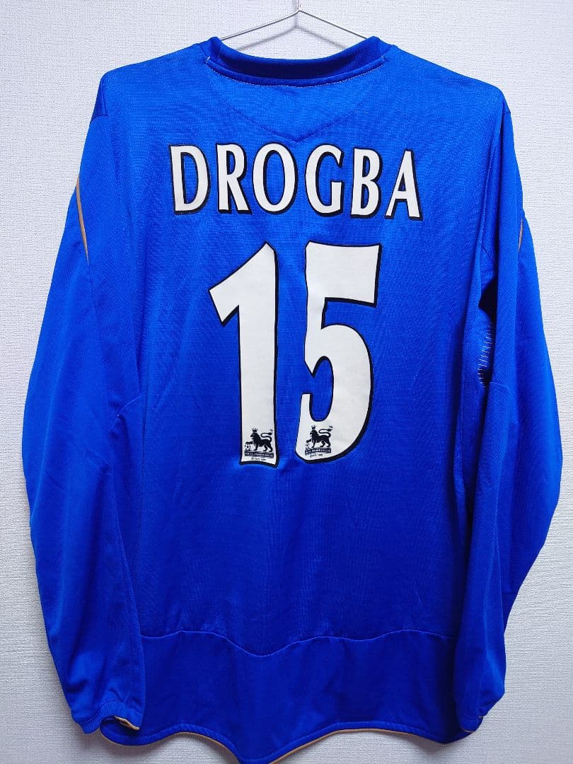 UMBRO　05〜06 チェルシー　ドログバ　長袖　ユニフォーム