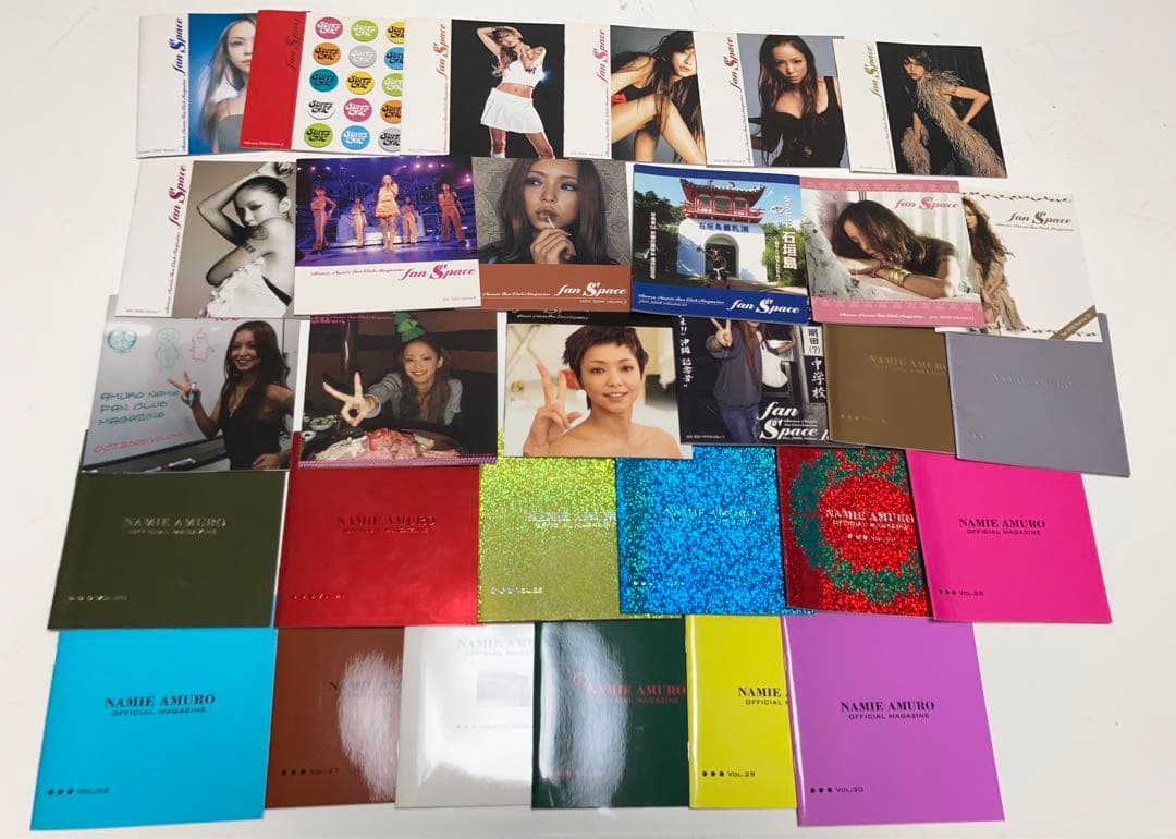 安室奈美恵　FC ファンクラブ fanSpace vol.1-30会報 ファイル