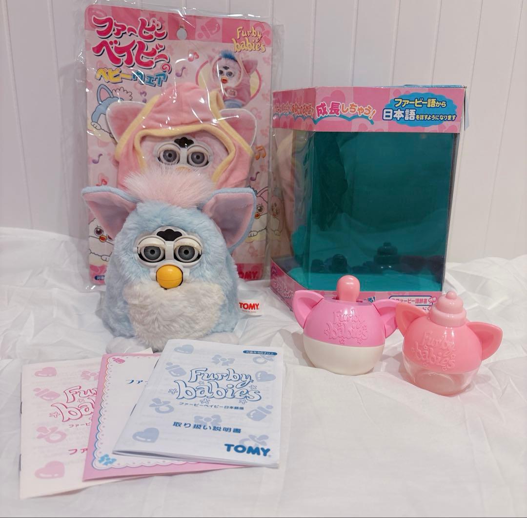 ファービーベイビー　水色　日本語版