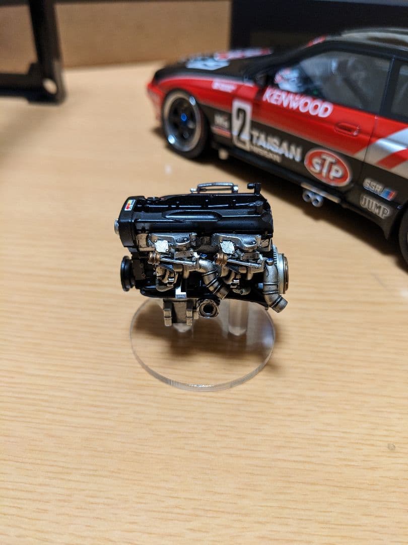 イグニッションモデル1/18　STP タイサン GT-R 1992 JTC