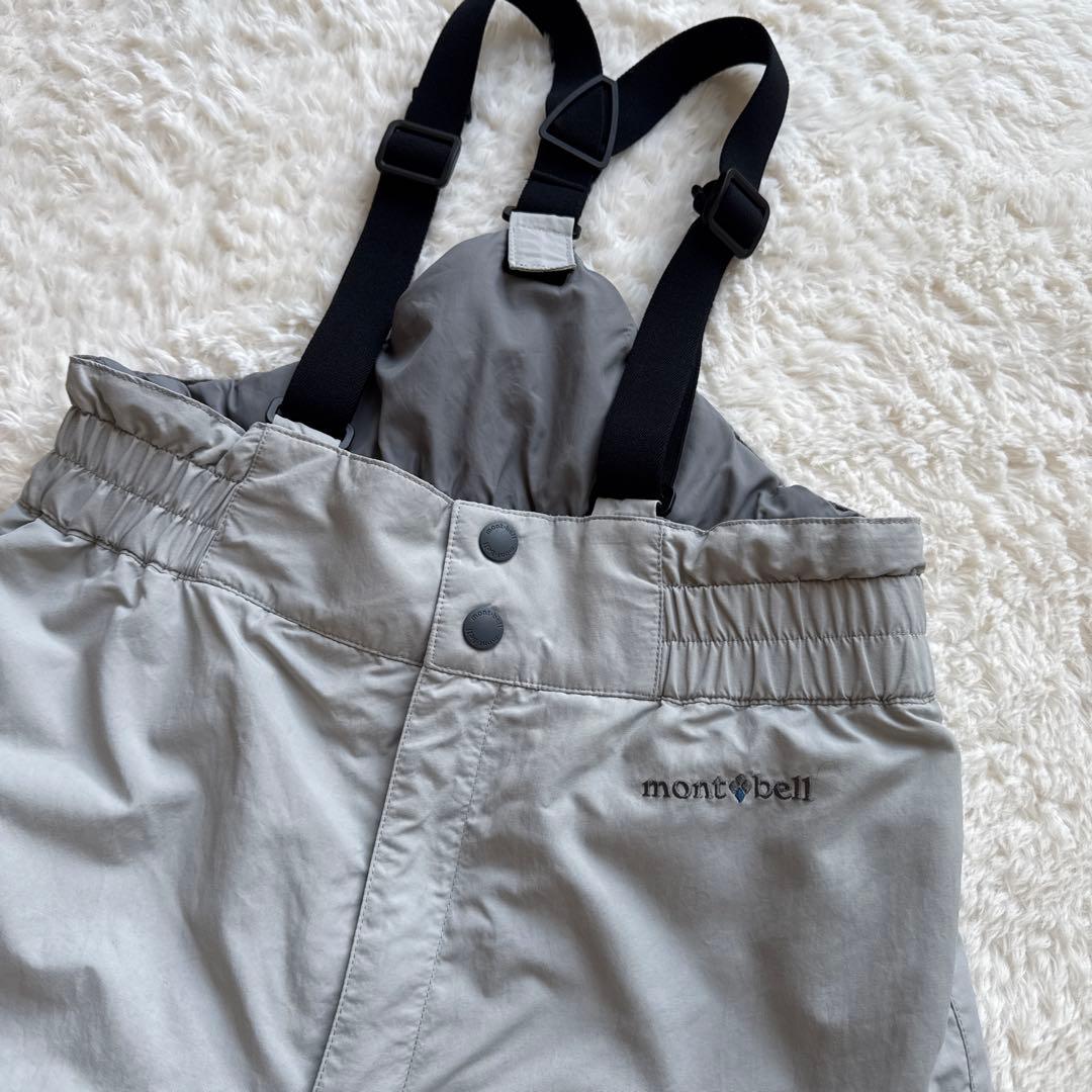 mont-bell 子ども用スキーウェア 上下セット　ピンク/グレー　140㎝