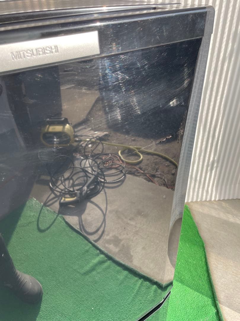 962 三菱 2ドア冷蔵庫 146L ブラック 自動霜取り 一人暮らし 単身