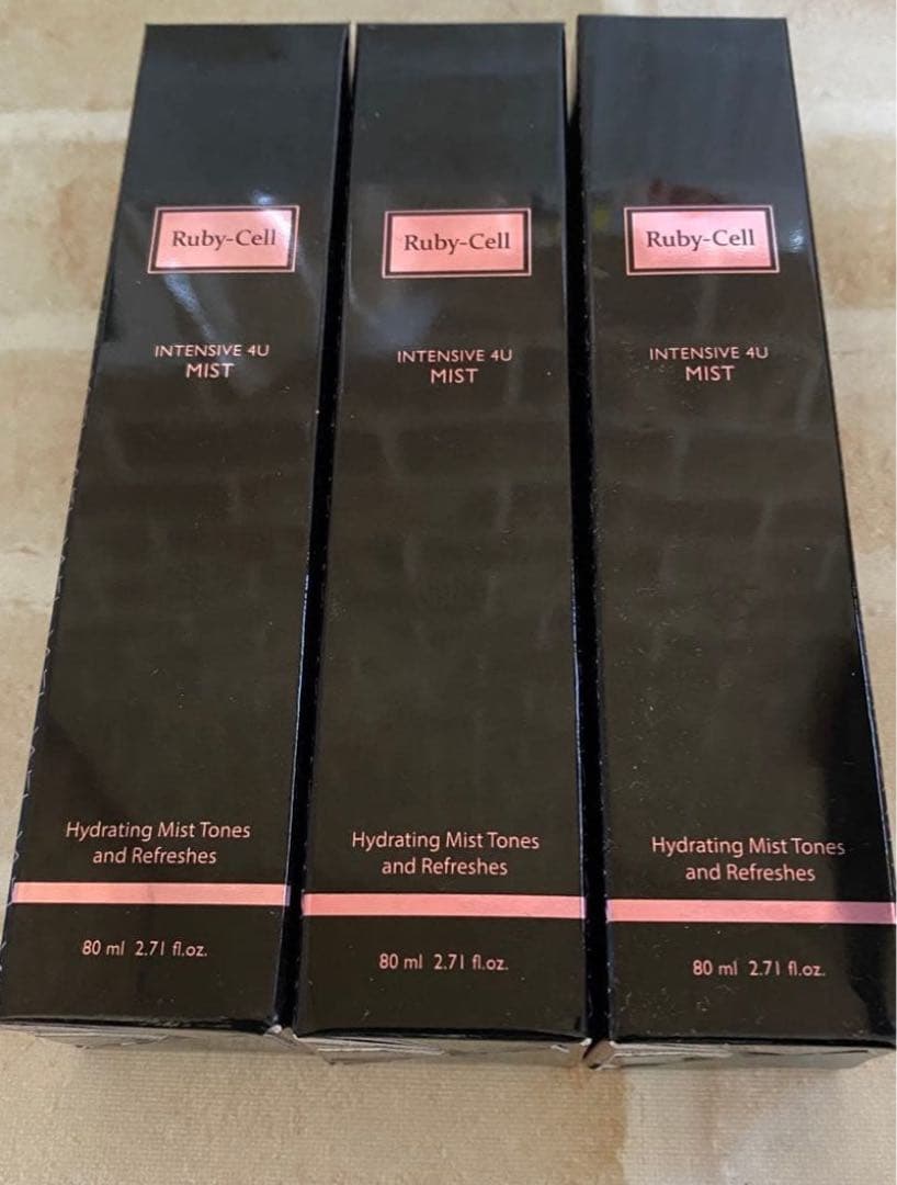 数量限定セール❗️ルビーセル 4Uミスト(化粧水)３本セット