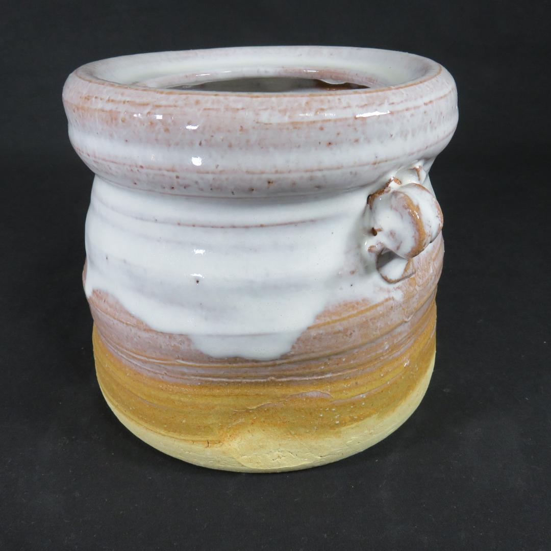 萩焼 水指 金子信彦 共箱 木箱 美品 茶道具